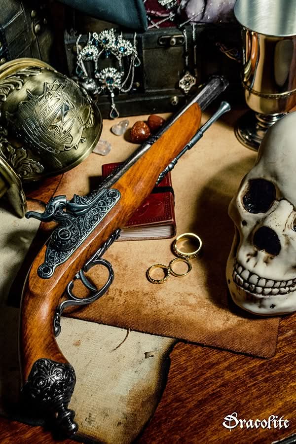 Italian Percussion Pistol from 1825 (Silver)