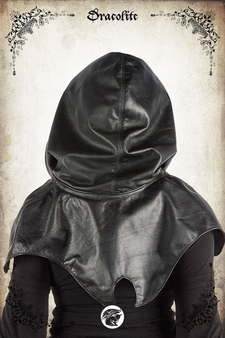 Leather Hunter Hood