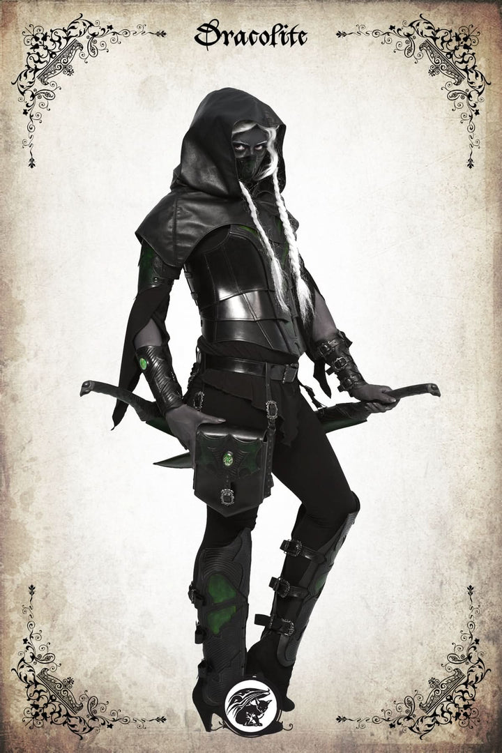 Leather Hunter Hood