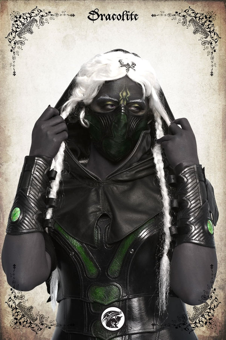 Leather Hunter Hood
