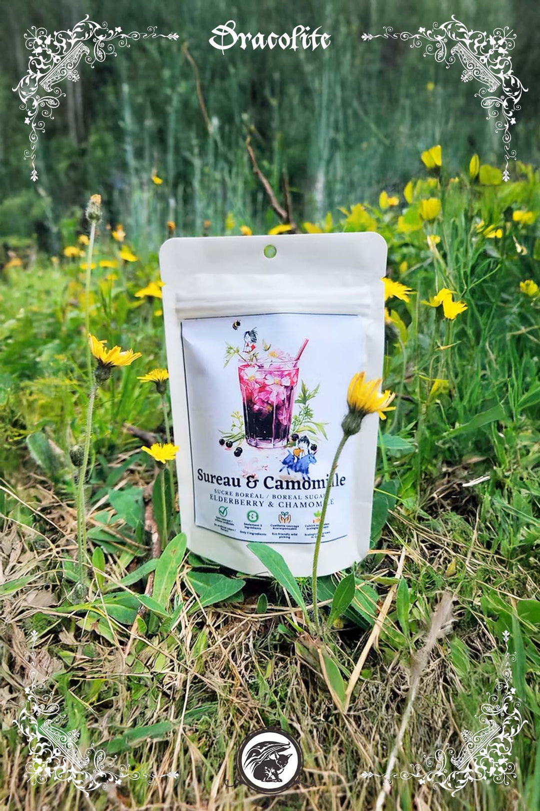 Sucre Aromatisé : Sureau & Camomille