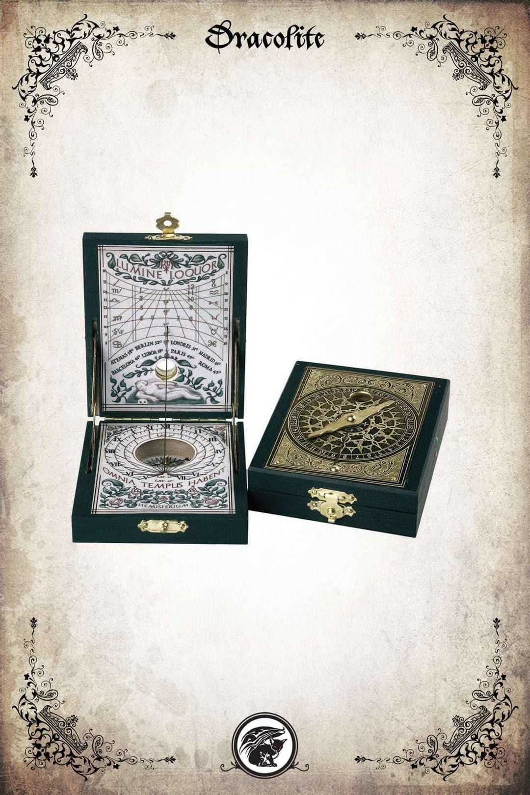 “Brass Kepler” Pocket Sundial