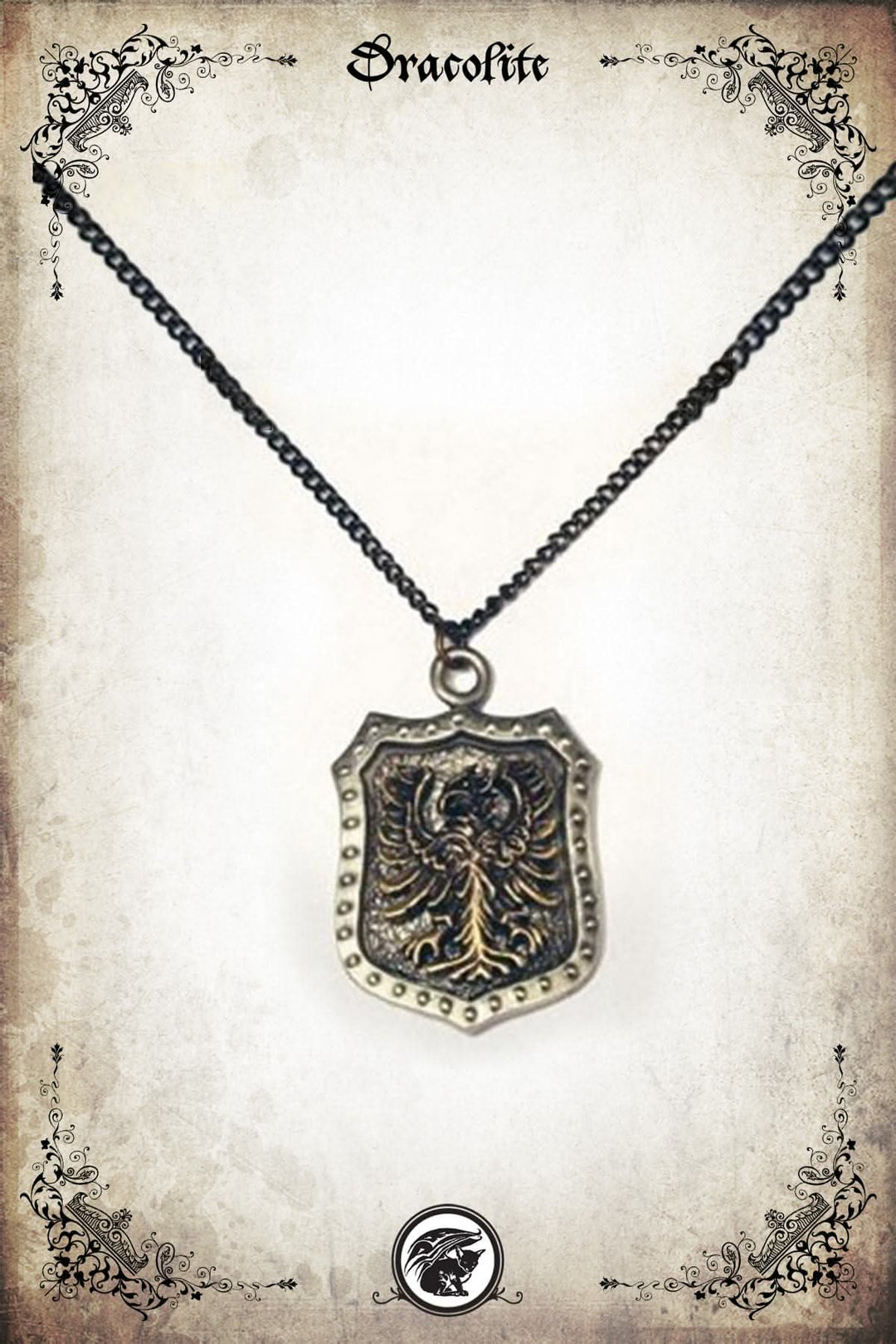 Pendentif Écus Aigle Rampant