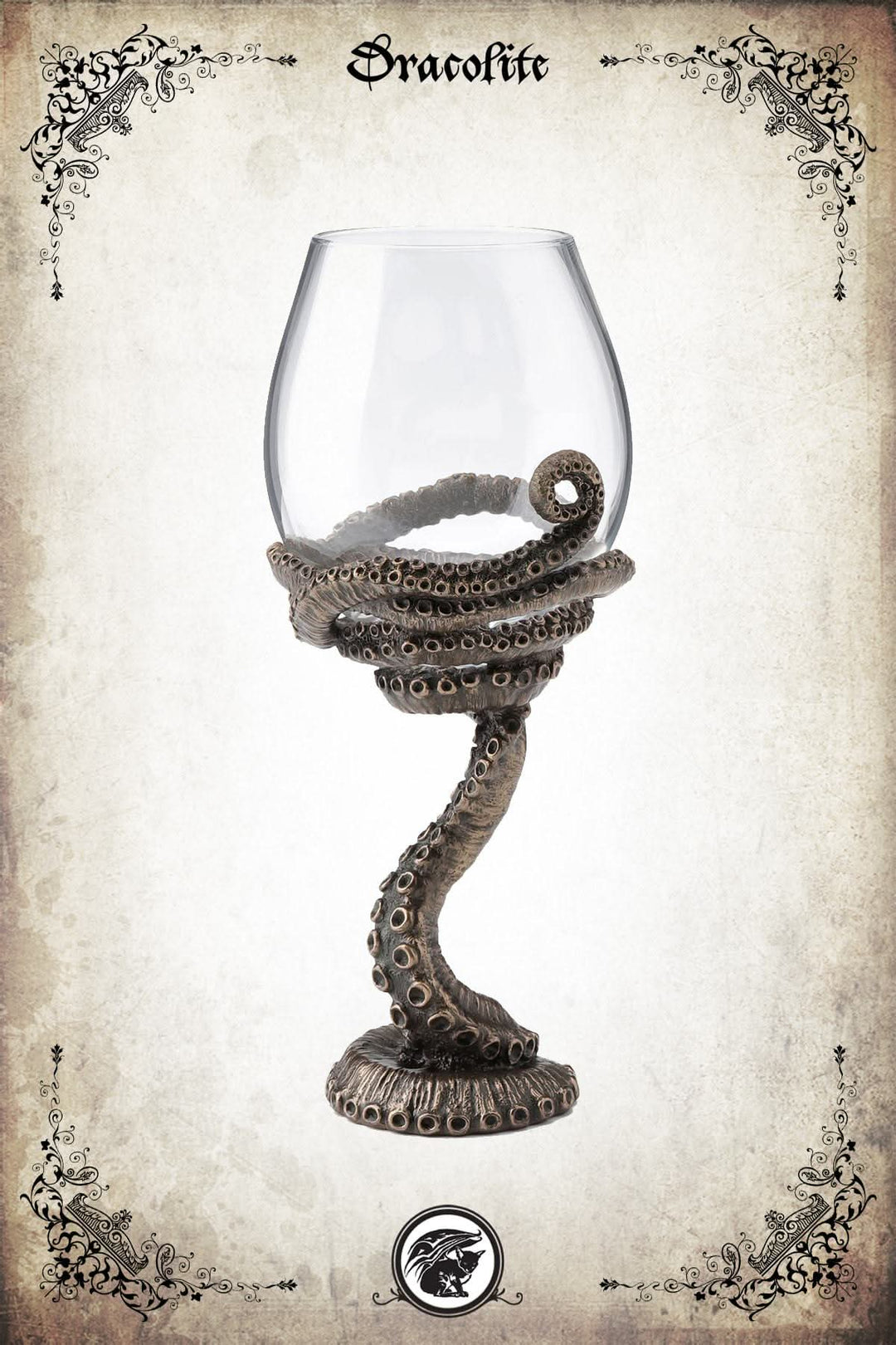Wine Cup - Kraken Steampunk