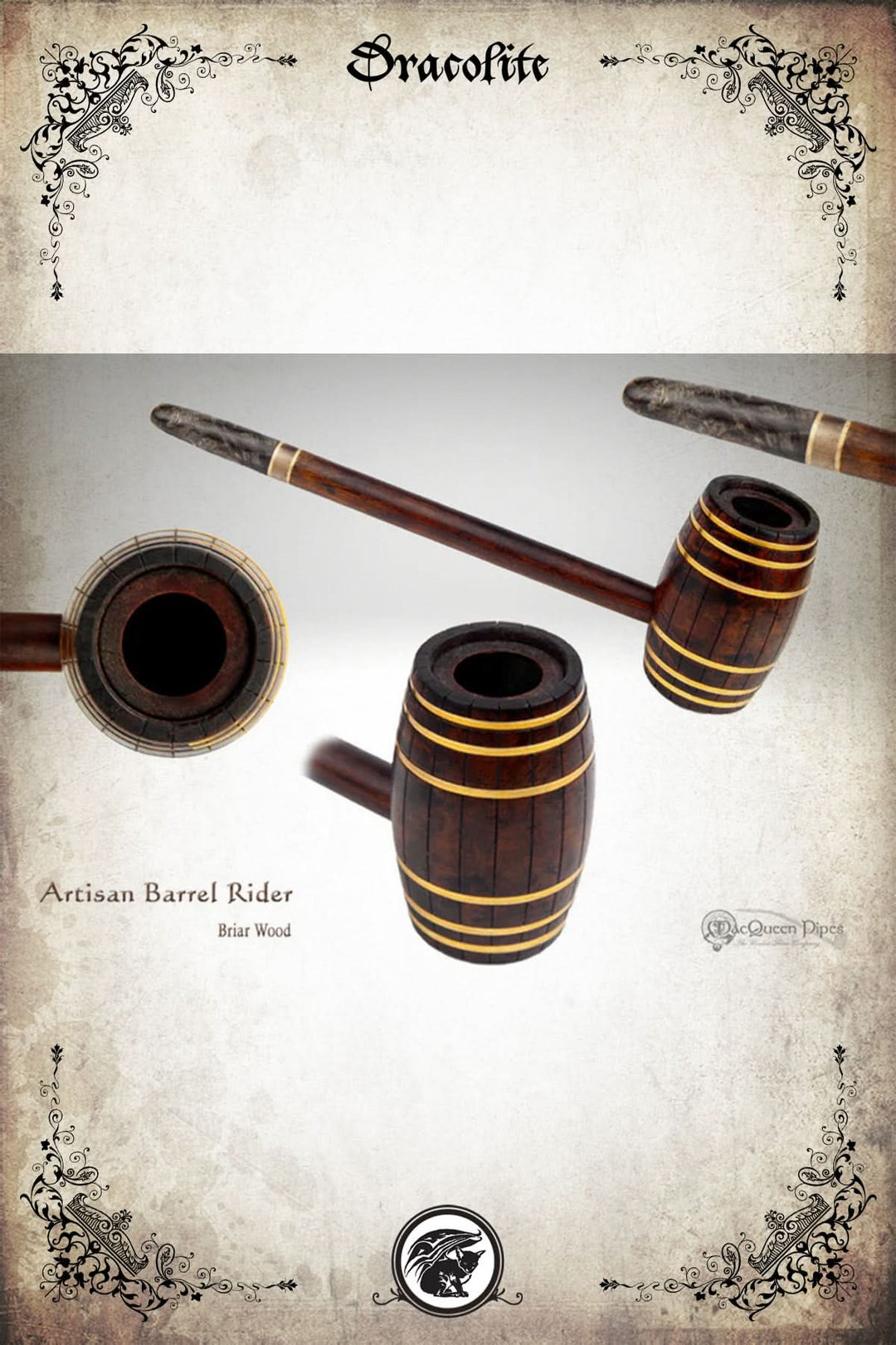 Artisan Barrel Rider Pipe