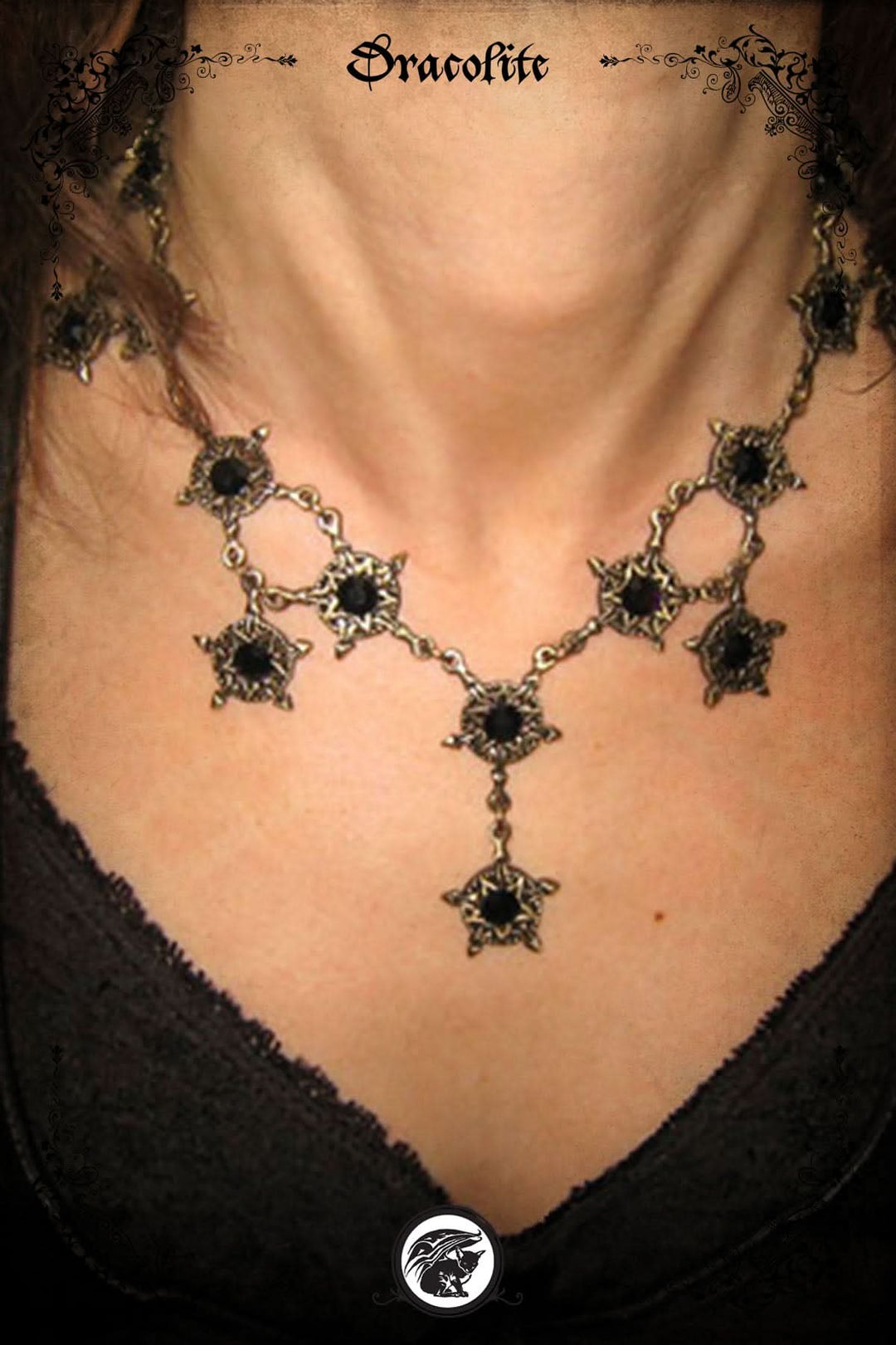 Collier Petit Pentagrammes