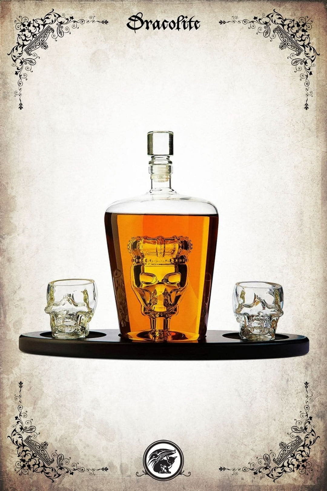 Crowned Skull Decanter