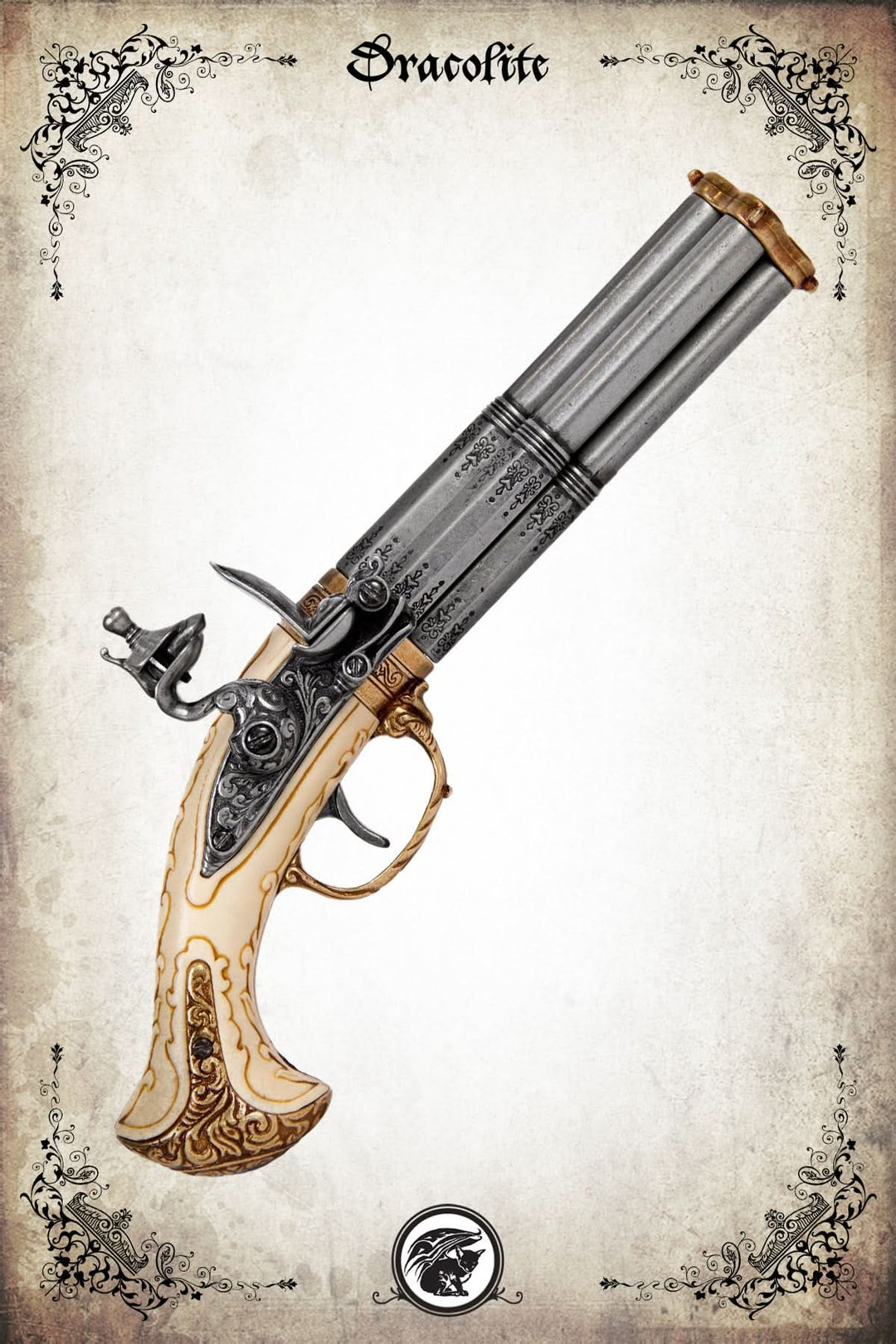French 4-barrel pistol