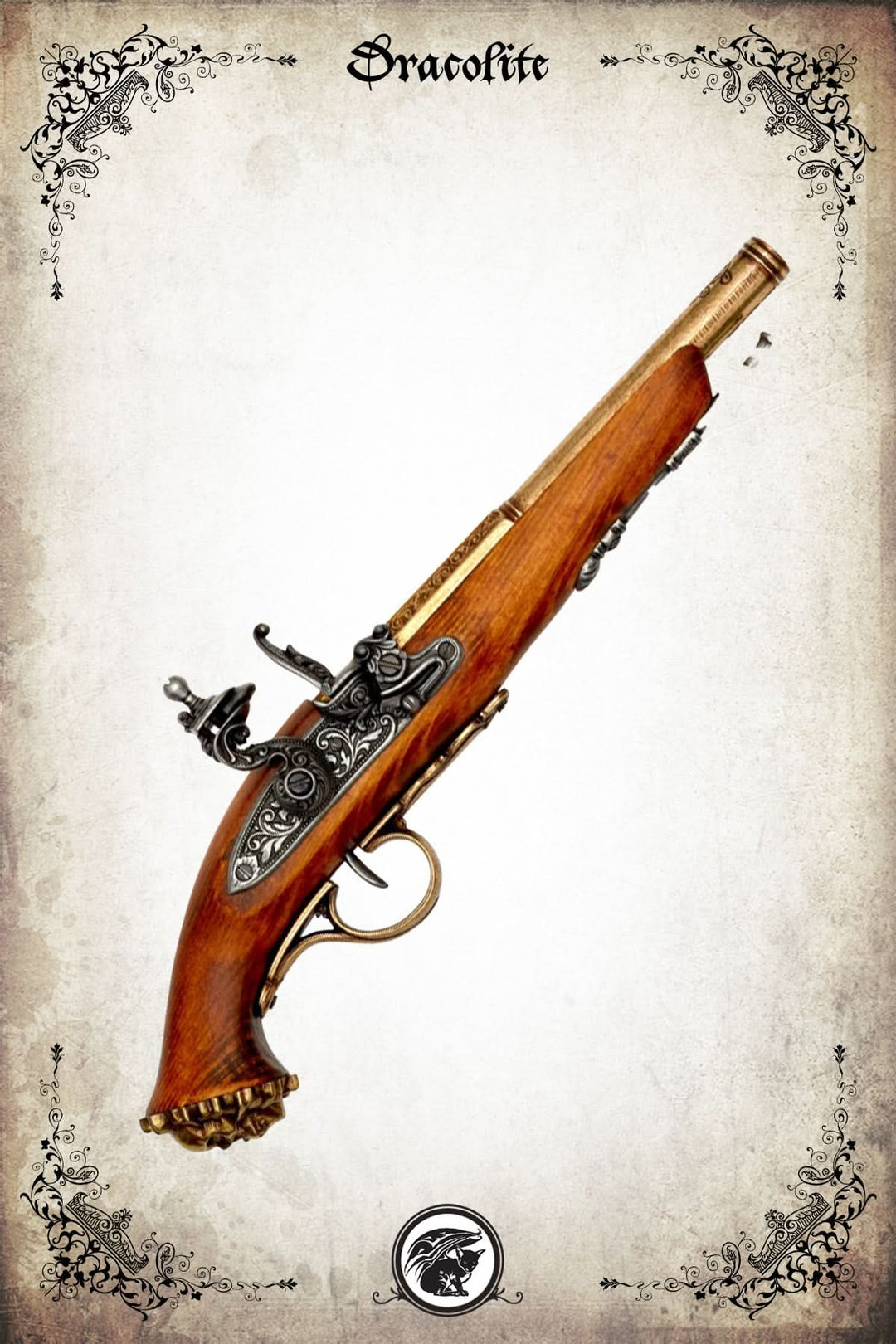 18th Century Pirate Flintlock Pistol