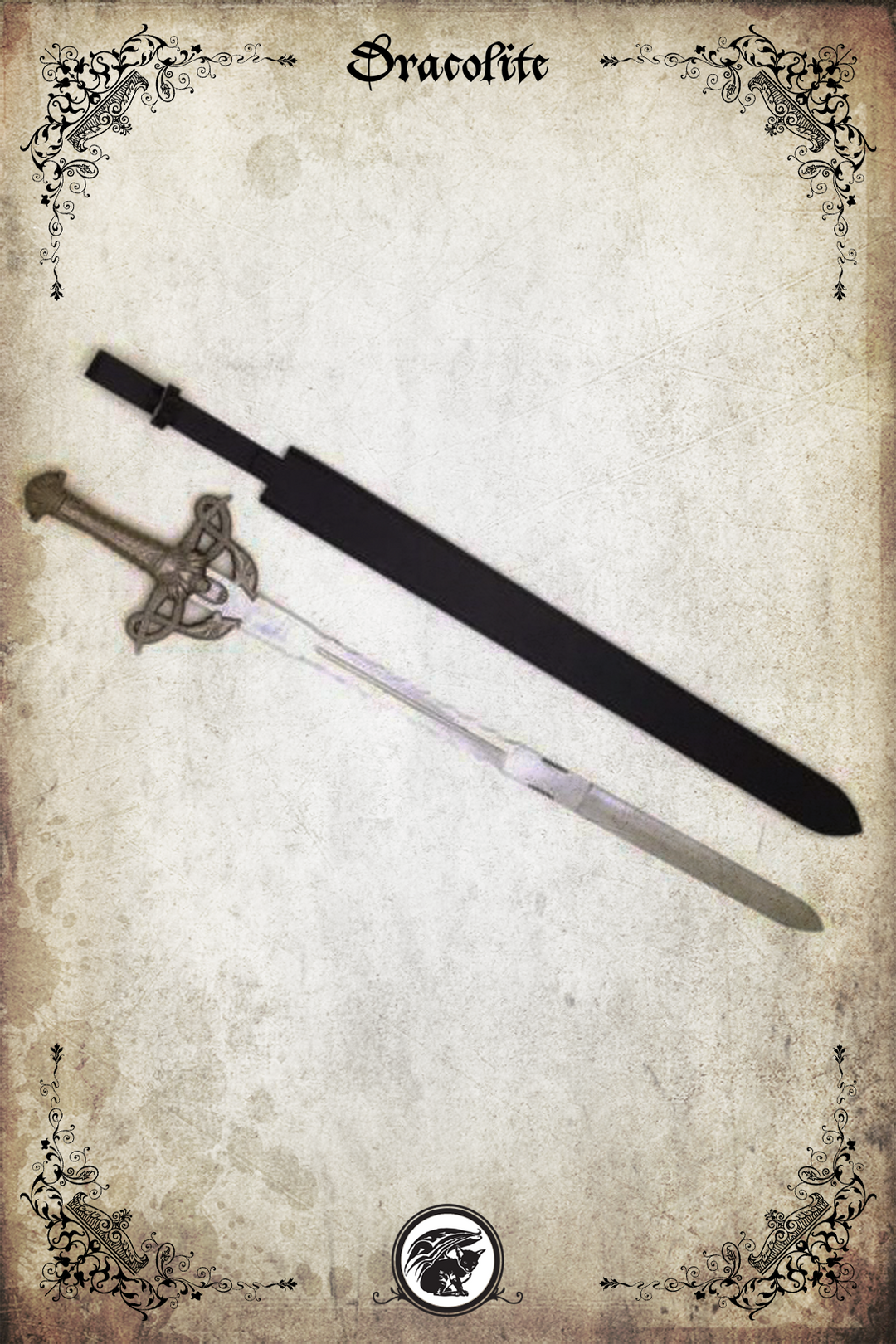 Épée Fantasy dentelée