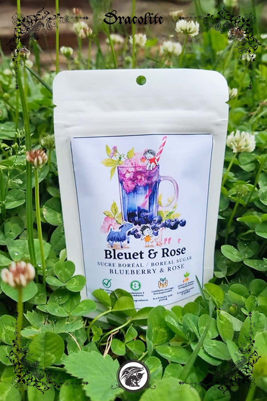 Sucre Aromatisé : Bleuet & Rose