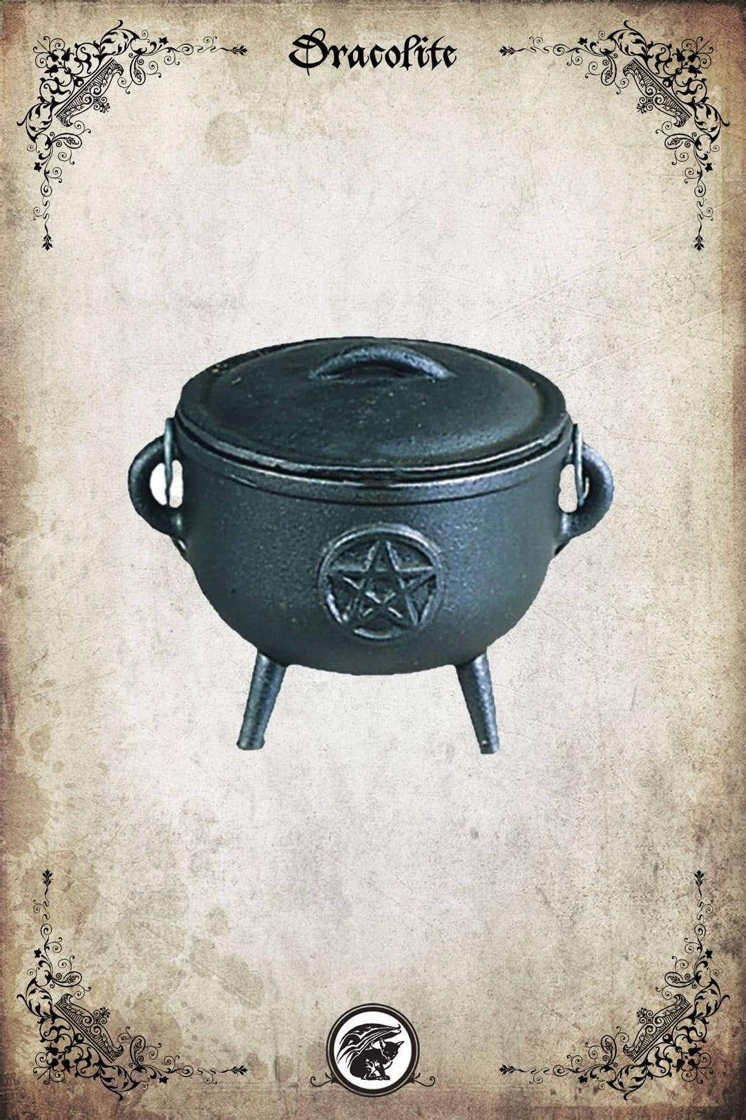 Chaudron Fonte Pentagram
