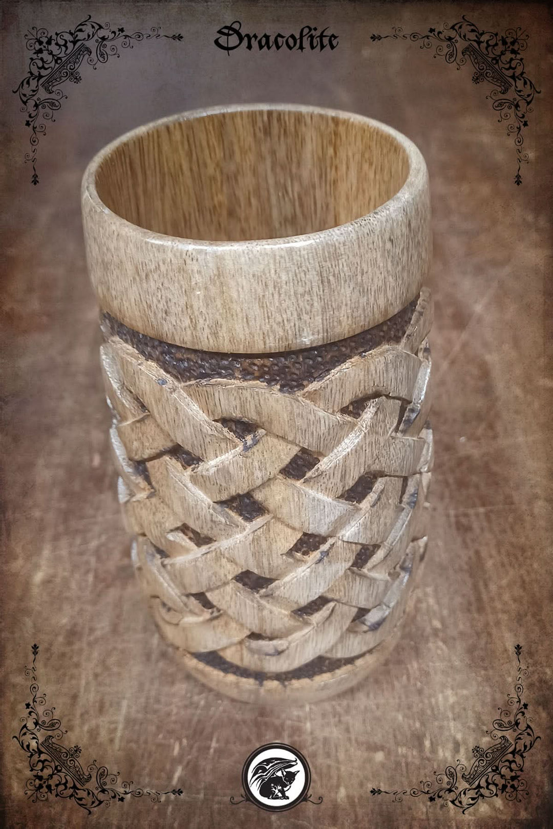 Gobelet Celtique en Bois