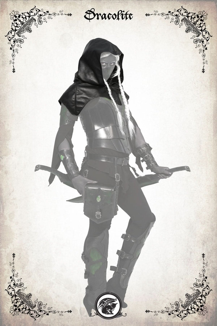 Leather Hunter Hood