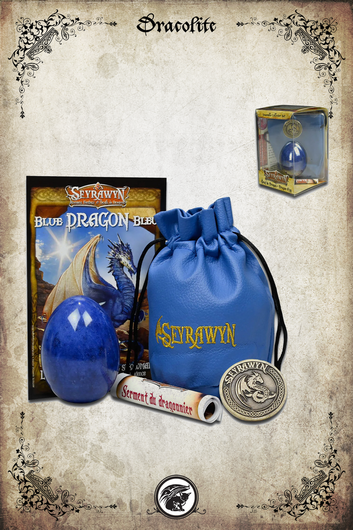 Ensemble Œuf de Dragon et Bourse + Pièce de Collection