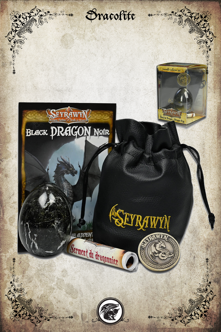 Ensemble Œuf de Dragon et Bourse + Pièce de Collection