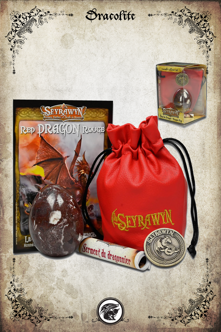 Ensemble Œuf de Dragon et Bourse + Pièce de Collection