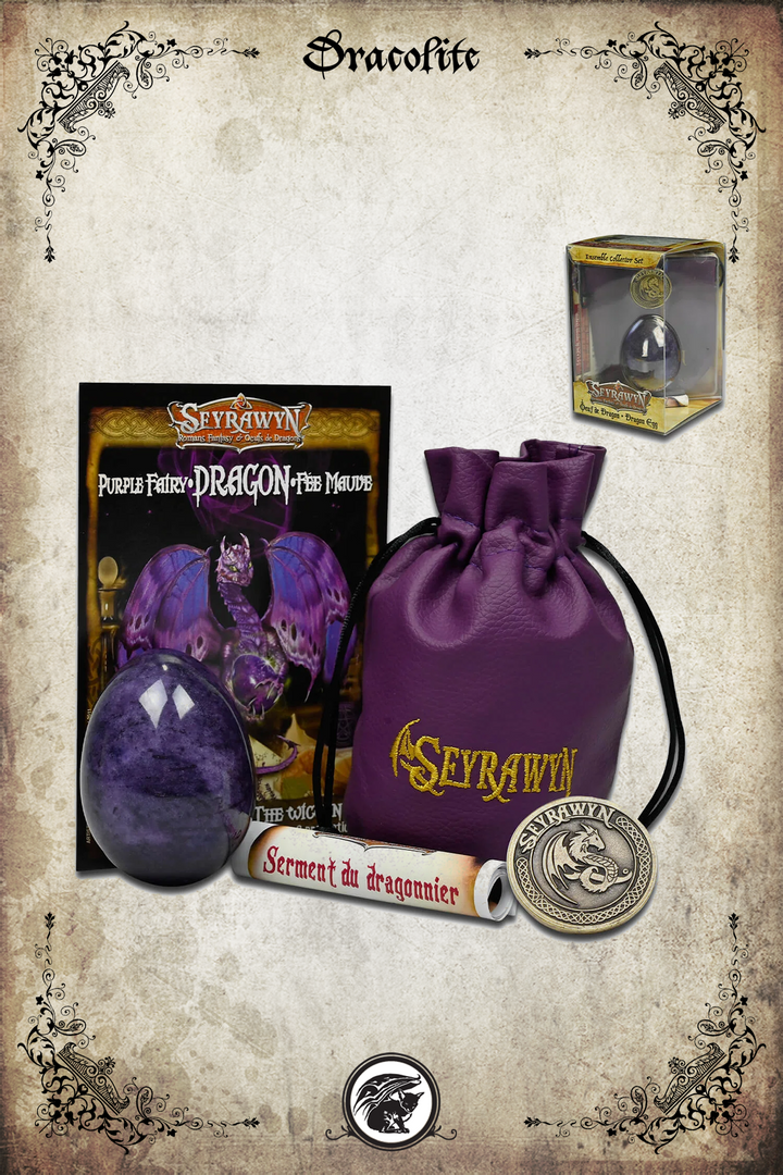 Ensemble Œuf de Dragon et Bourse + Pièce de Collection