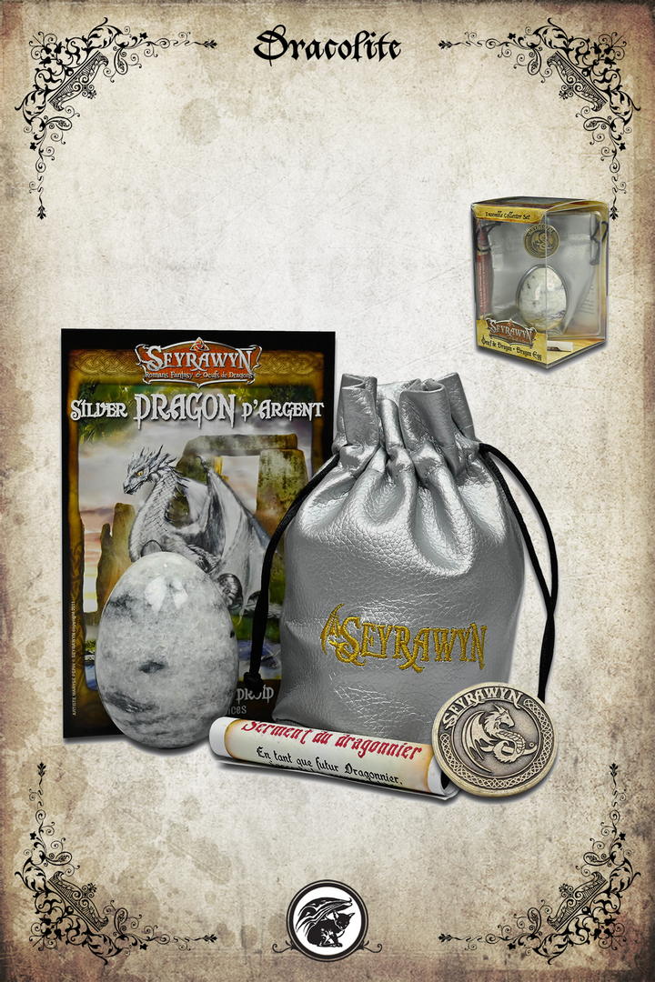 Ensemble Œuf de Dragon et Bourse + Pièce de Collection