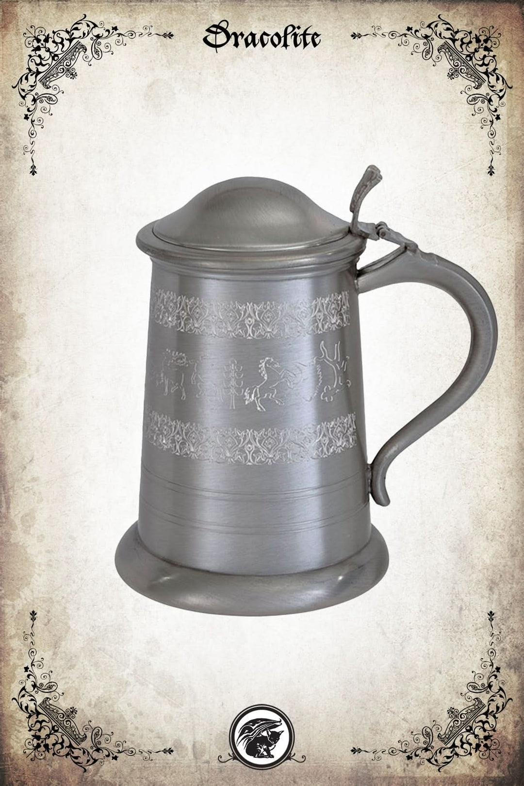 Hunting scene mug