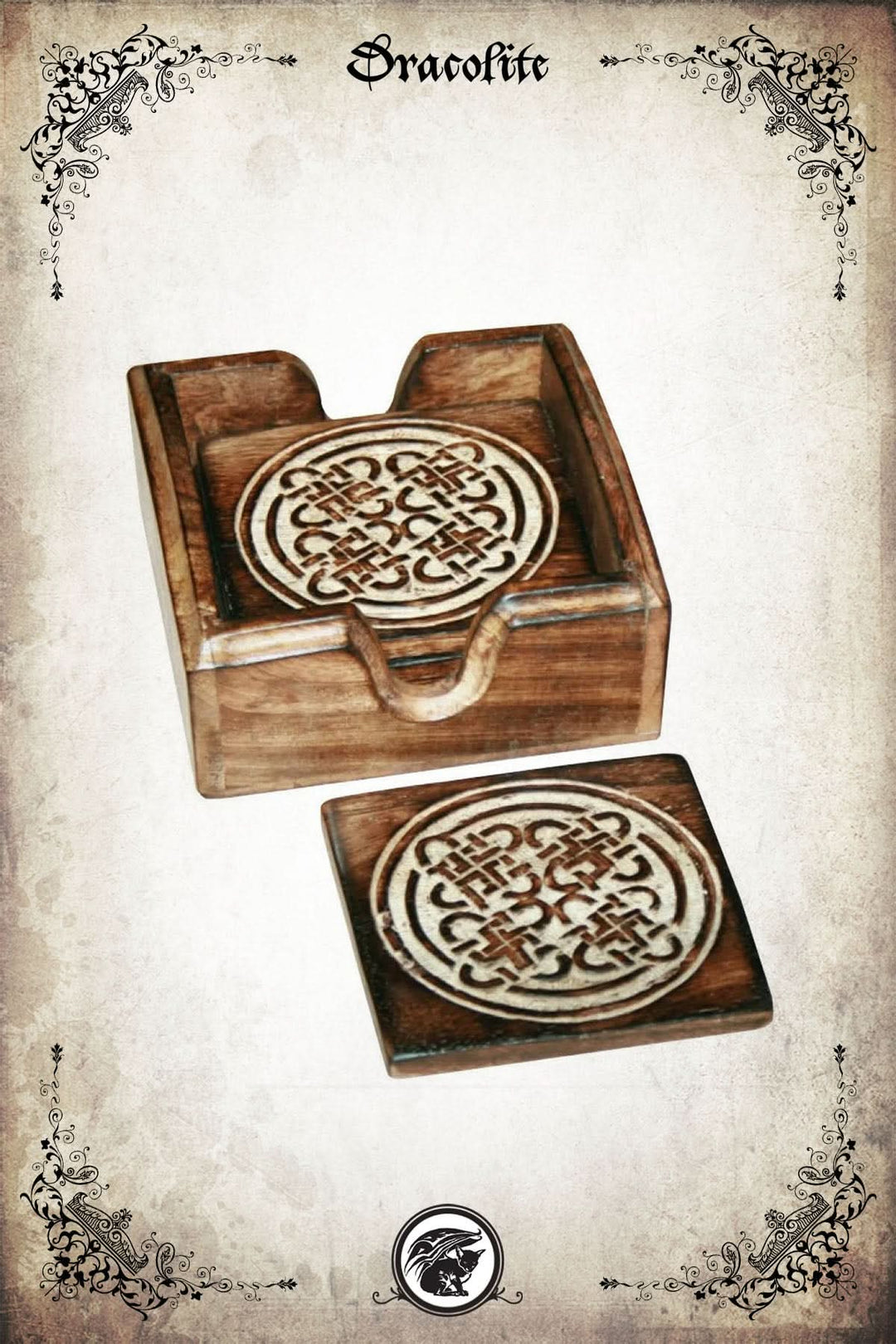 Ensemble de sous-verres - Nœud Celtique