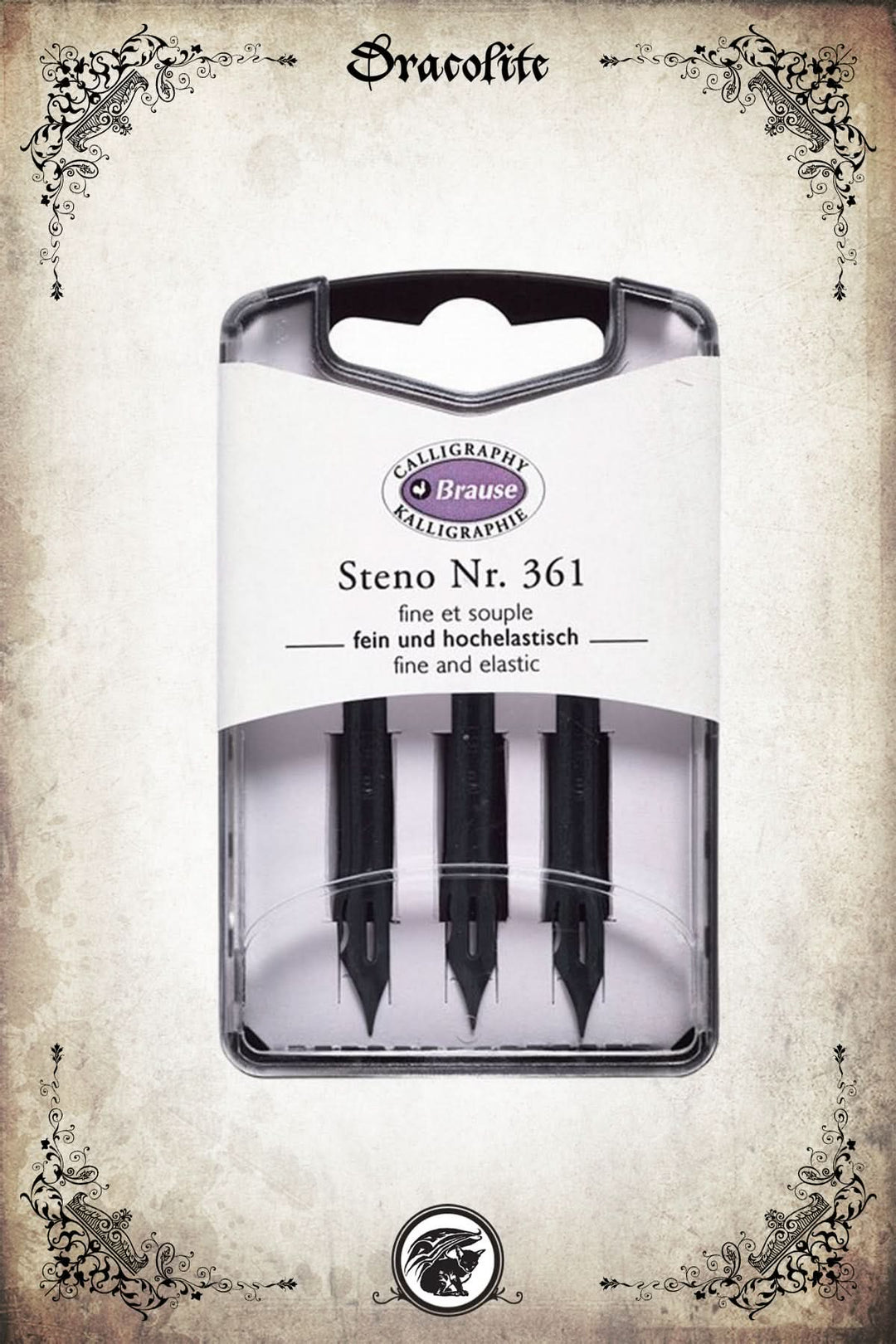Boites 3 Plumes Steno