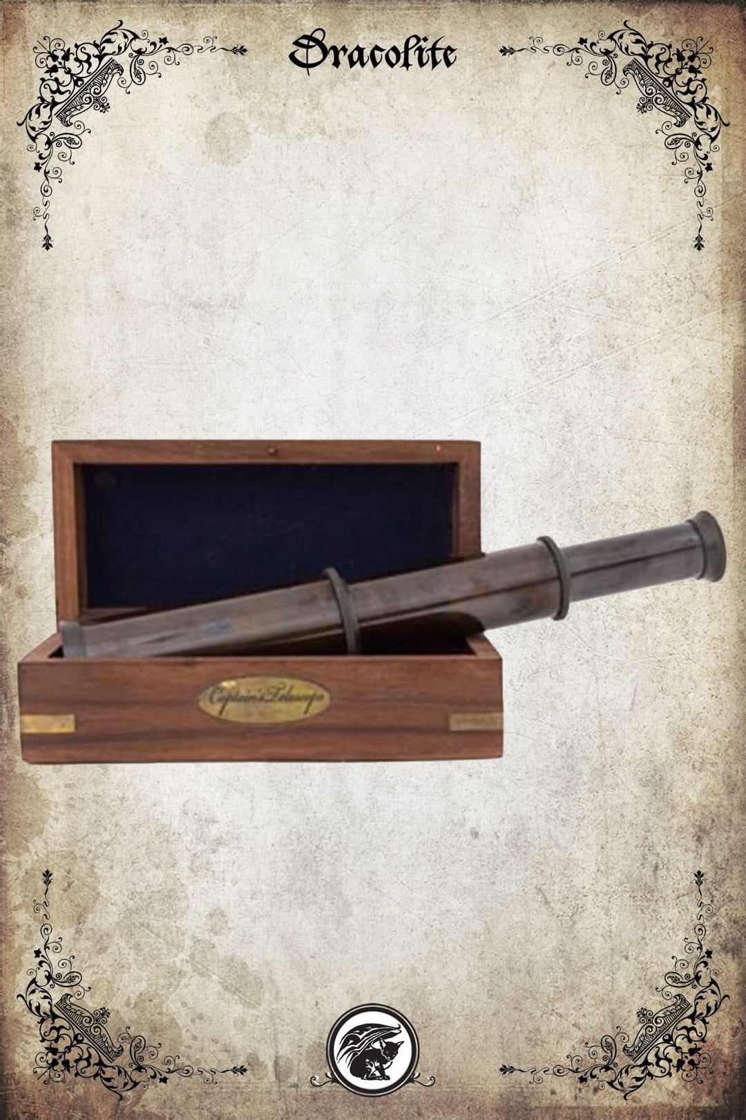 Telescope Antique dans Coffre