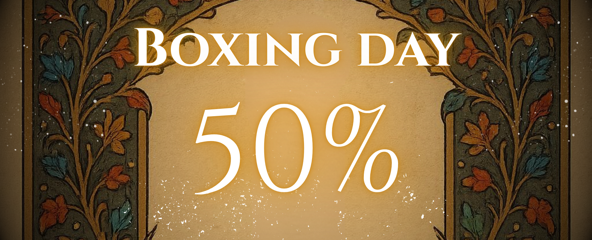 Boxing Day 50%