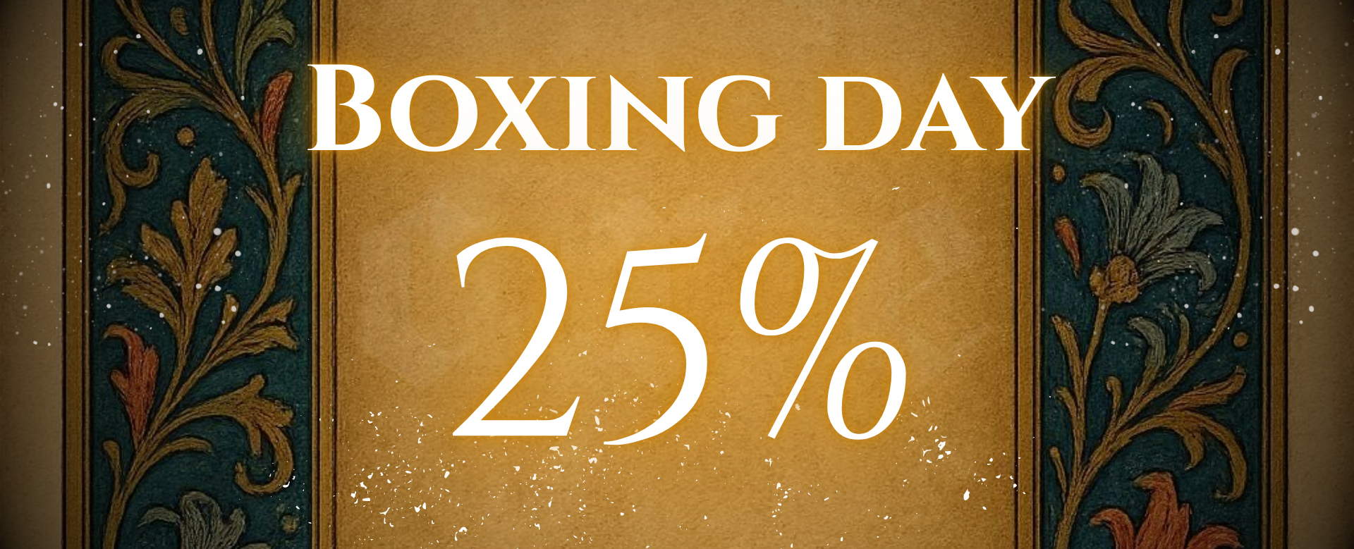 Boxing Day 25%
