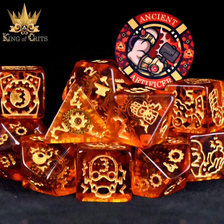 Set of 11 DND Dice