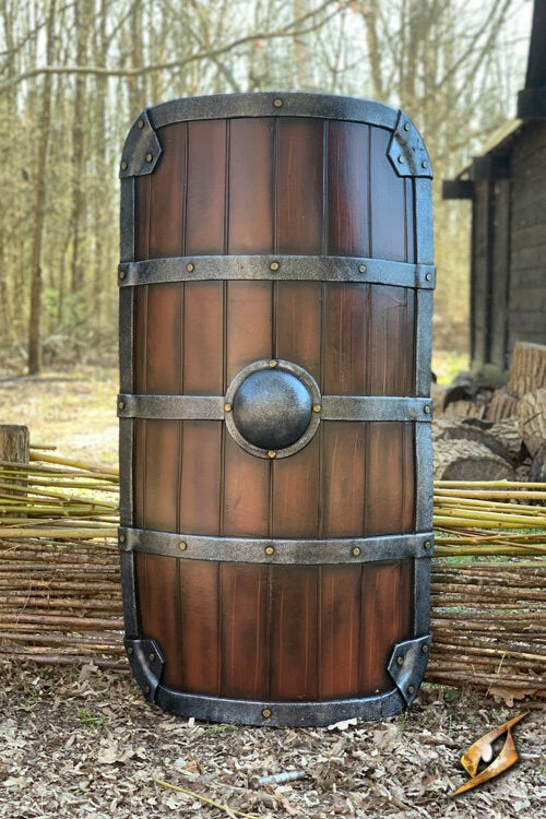 Reinforced Roman Pavoise – Foam/Latex Shield for LARP