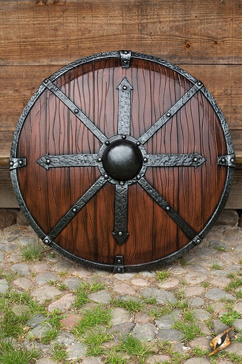 Krom – Viking Round Shield in foam and latex for LARP
