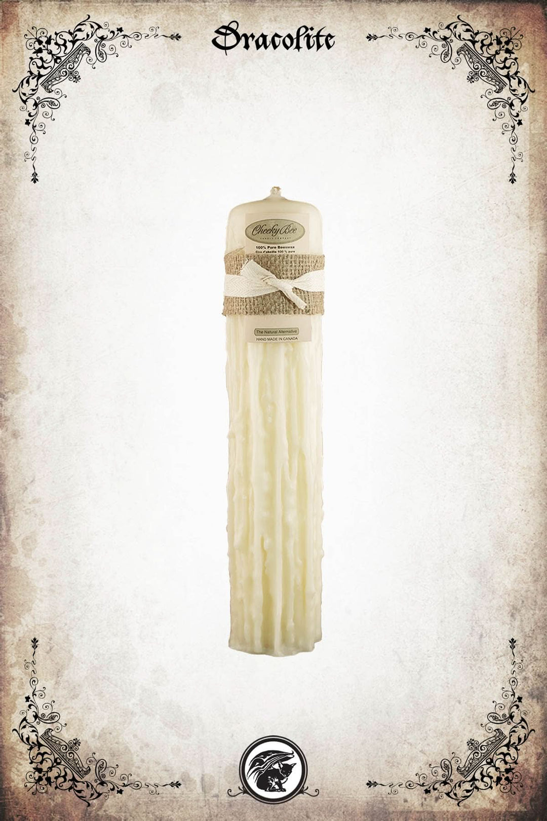 Pillar Candle (130-140 hr) - Ivory