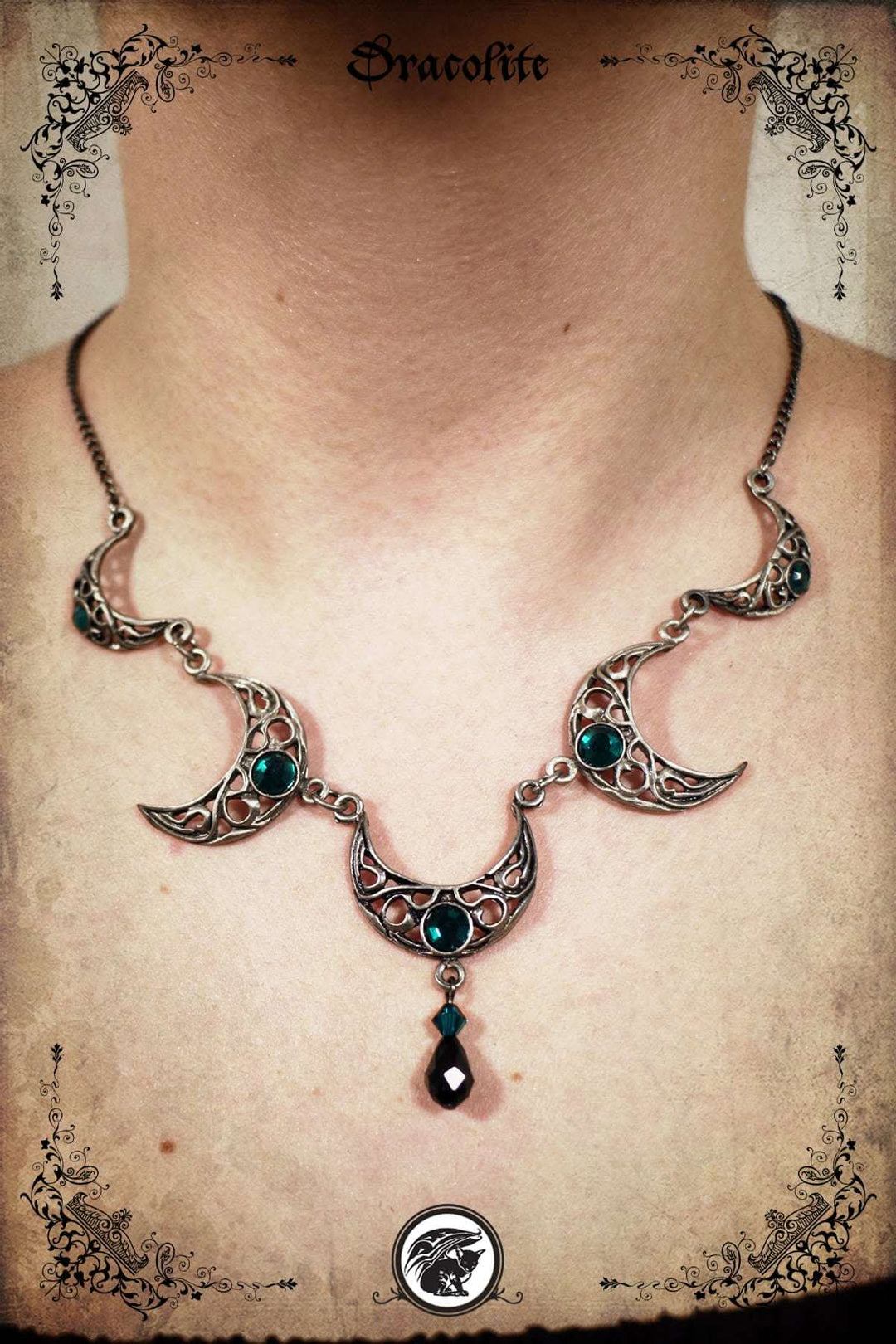 Celtic Moons Necklace 