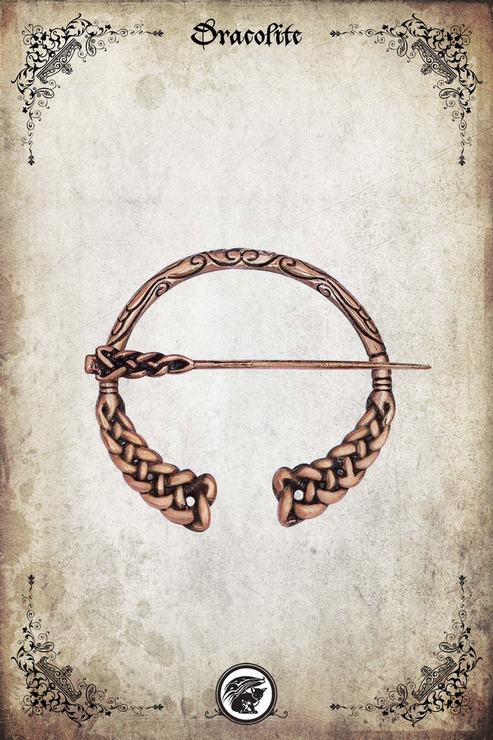 Fibule Viking en Bronze
