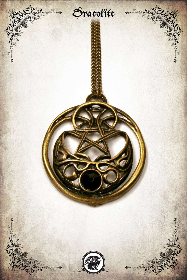 Celtic Moon Pendant 