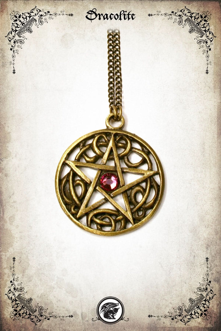 Pendentif Pentacle Celtique