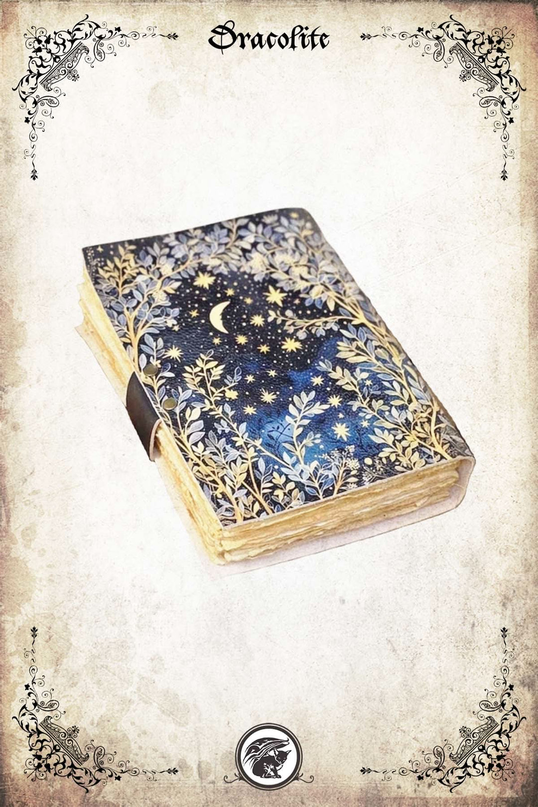Journal en Cuir - Jardin de Nuit