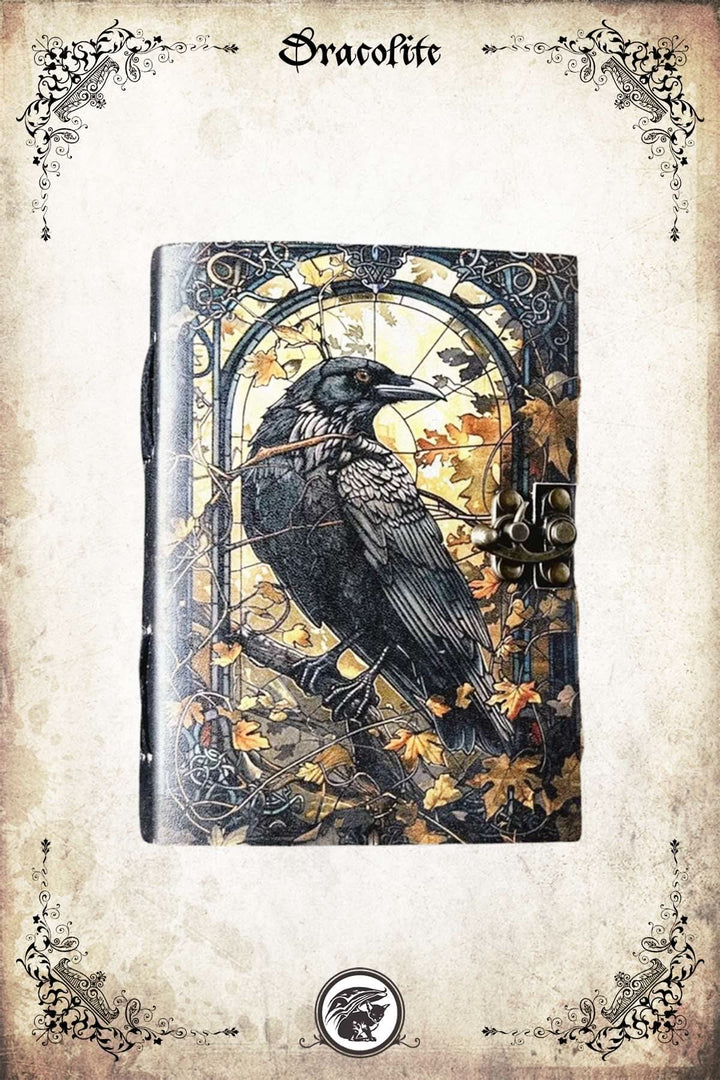 Journal en Cuir - Corbeau