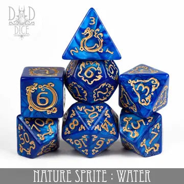 Set of 7 skull dice
