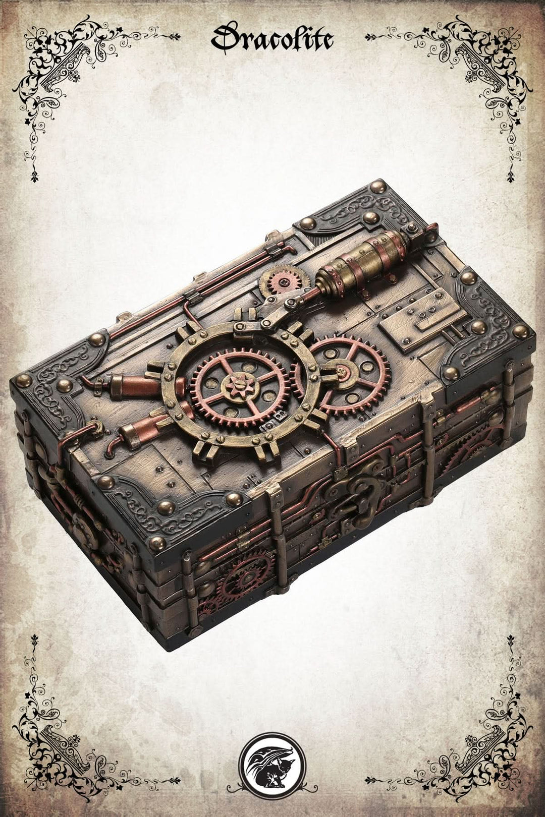 Steampunk Box with Latch