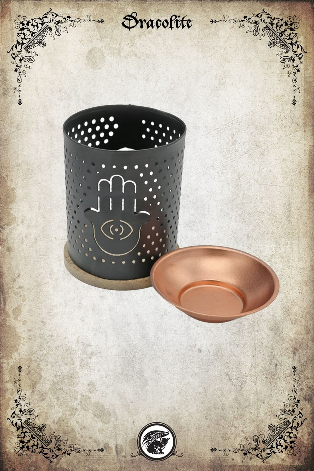 Hamsa Hand Oil Burner