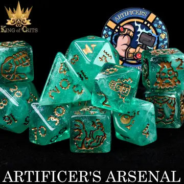 Set of 11 DND Dice