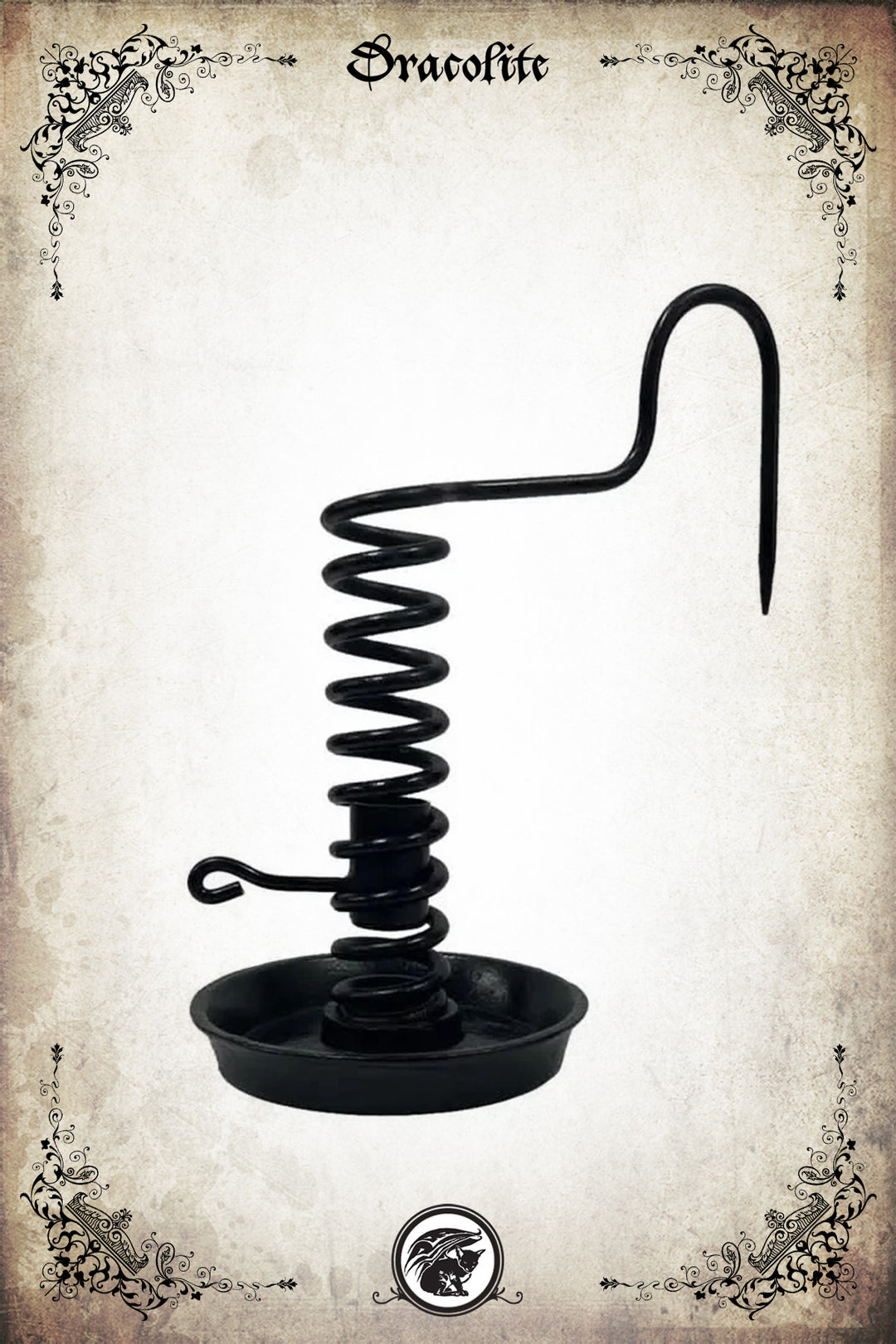 Iron Spiral Chandelier