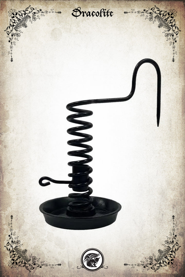 Iron Spiral Chandelier