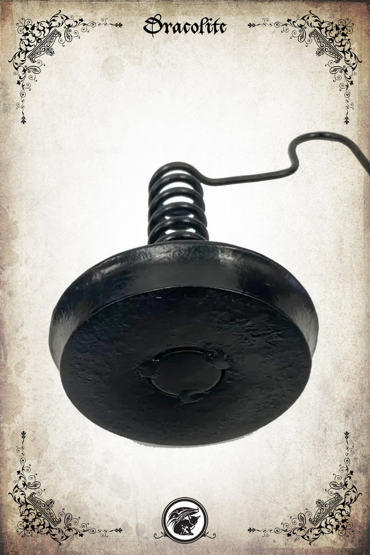 Iron Spiral Chandelier