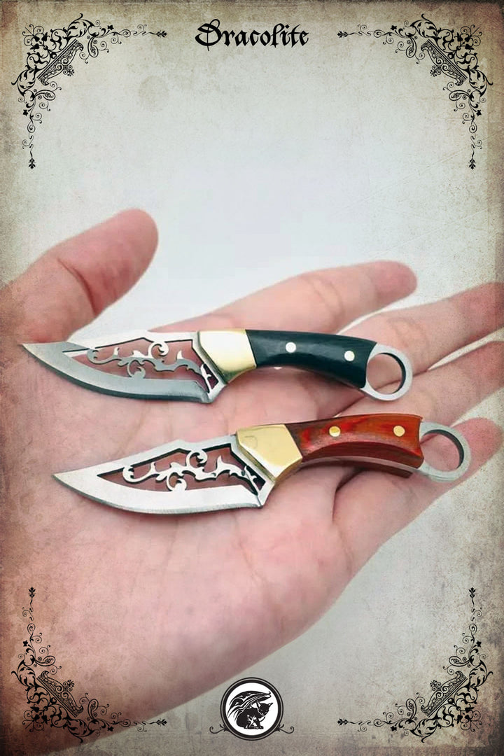 Hollow blade knife
