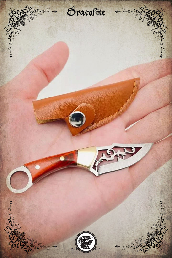 Hollow blade knife