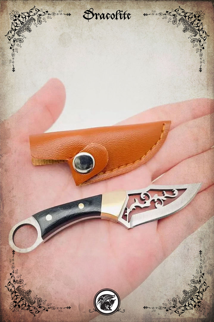 Hollow blade knife