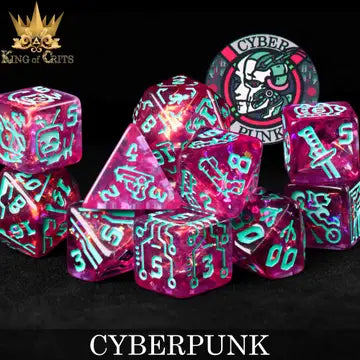 Set of 11 DND Dice